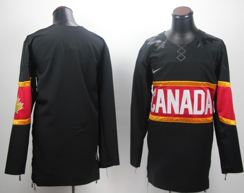 Canada Black 2014 Olympics Jerseys