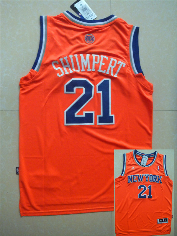 Knicks 21 Shumpert Orange New Revolution 30 Jerseys