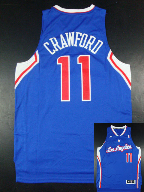 Clippers 11 Crawford Blue New Revolution 30 Jerseys
