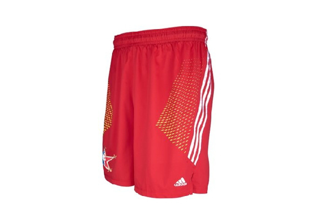 2014 All Star West Red Swingman Shorts