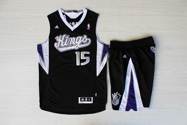 Kings 15 Cousins Black Jersey(With Shorts)