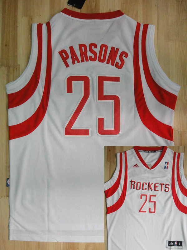 Rockets 25 Parsons White New Revolution 30 Jerseys
