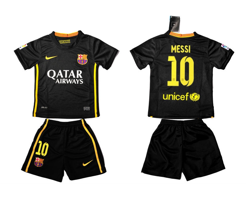 2013-14 Barcelona 10 Messi Third Away Kids Jerseys