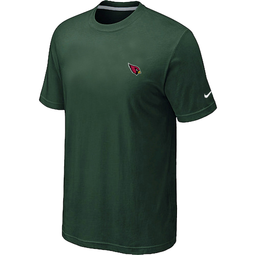Nike Arizona Cardinals Chest Embroidered Logo T-Shirt D.Green