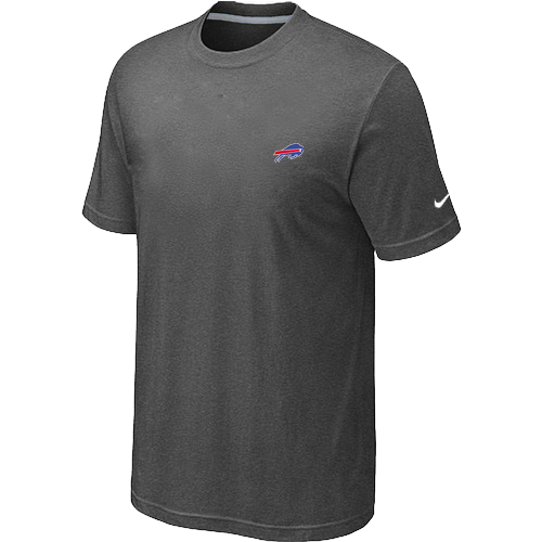 Nike Buffalo Bills Chest Embroidered Logo T-Shirt D.Grey