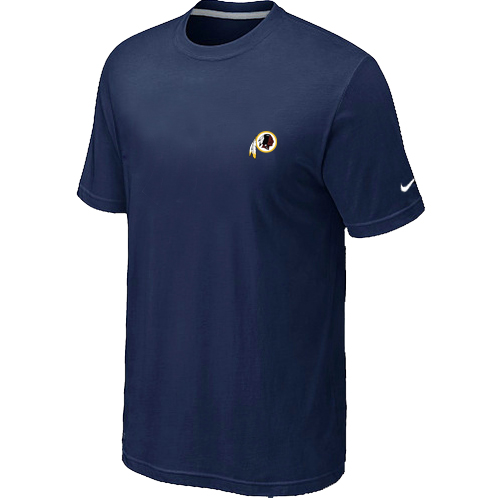 Nike Washington Redskins Chest Embroidered Logo T-Shirt D.Blue Nike Washington Redskins Chest Embroidered Logo T-Shirt D.Blue