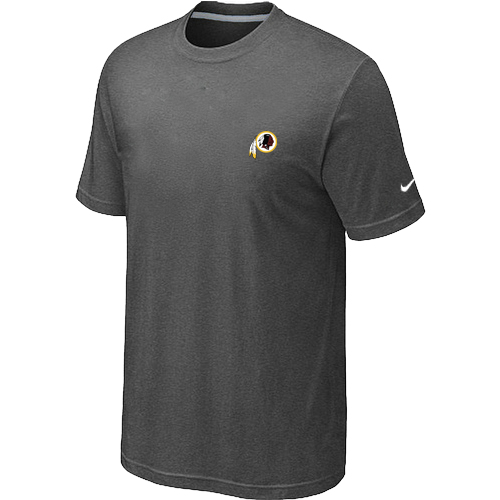 Nike Washington Redskins Chest Embroidered Logo T-Shirt D.Grey Nike Washington Redskins Chest Embroidered Logo T-Shirt D.Grey