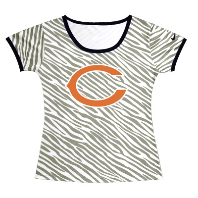 Nike Bears Sideline Legend Zebra Women T Shirt