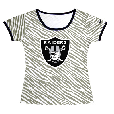 Nike Raiders Sideline Legend Zebra Women T Shirt