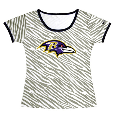 Nike Ravens Sideline Legend Zebra Women T Shirt