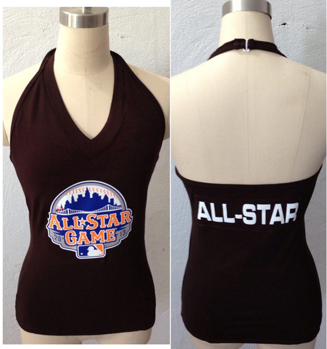 All Star Brown Women's Blown Cover Halter Top