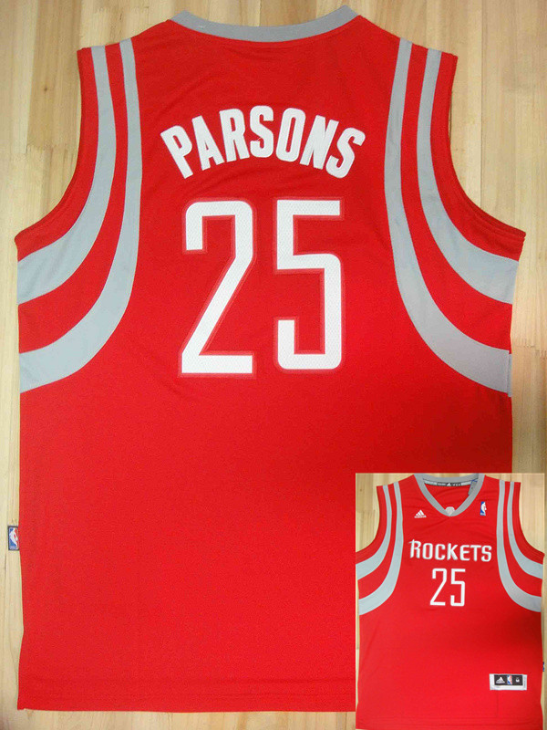 Rockets 25 Parsons Red New Revolution 30 Jerseys