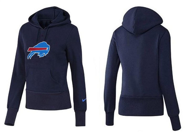 Nike Bills Team Logo D.Blue Women Pullover Hoodies 01