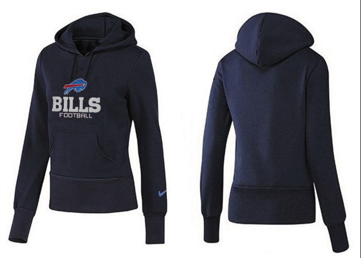 Nike Bills Team Logo D.Blue Women Pullover Hoodies 02