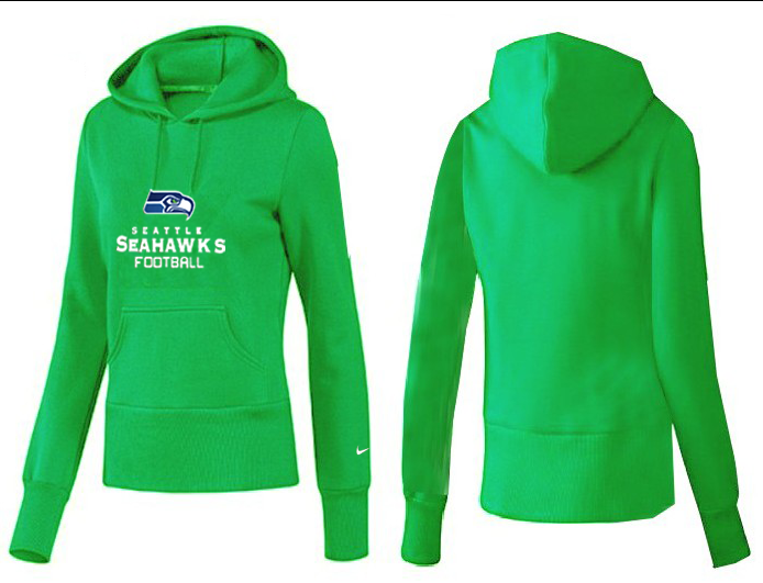 Nike Seahawks Team Logo Green Women Pullover Hoodies 03.png