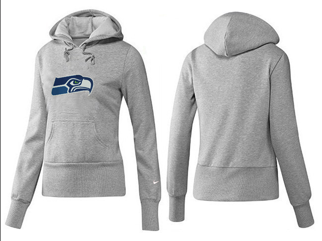 Nike Seahawks Team Logo Grey Women Pullover Hoodies 01.png