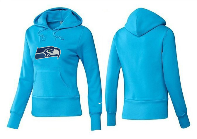 Nike Seahawks Team Logo L.Blue Women Pullover Hoodies 01.png