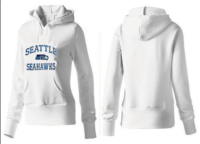 Nike Seahawks Team Logo White Women Pullover Hoodies 03.png