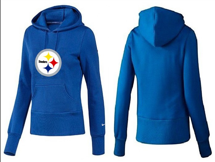 Nike Steelers Team Logo Blue Women Pullover Hoodies 05 Nike Steelers Team Logo Blue Women Pullover Hoodies 05