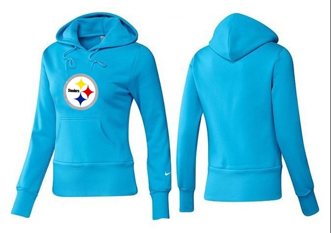 Nike Steelers Team Logo L.Blue Women Pullover Hoodies 05 Nike Steelers Team Logo L.Blue Women Pullover Hoodies 05