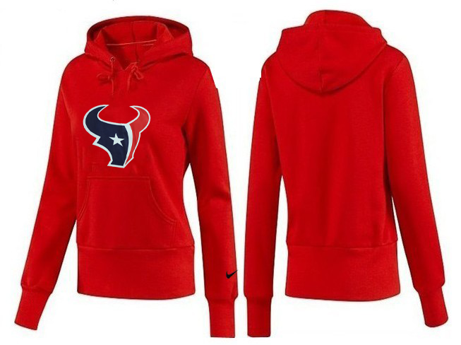 Nike Texans Team Logo Red Women Pullover Hoodies 01.png