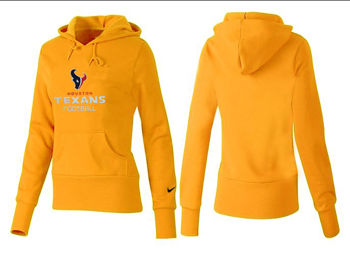Nike Texans Team Logo Yellow Women Pullover Hoodies 03.png