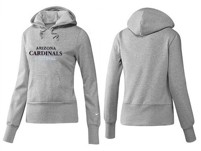 Nike Cardinals Team Logo Grey Women Pullover Hoodies 04