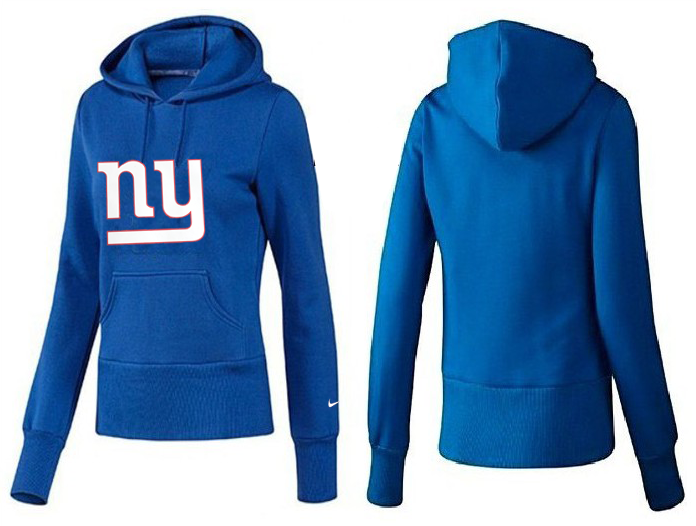 Nike Giants Team Logo Blue Women Pullover Hoodies 01.png