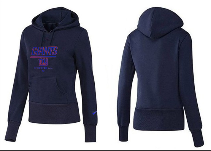 Nike Giants Team Logo D.Blue Women Pullover Hoodies 04.png