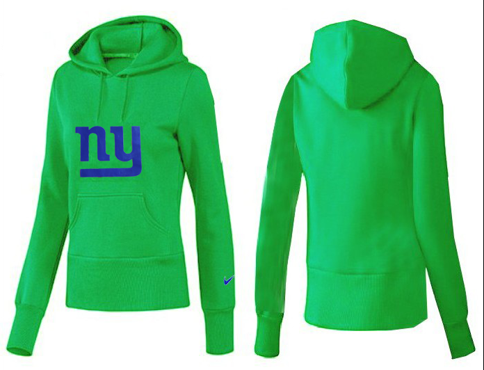 Nike Giants Team Logo Green Women Pullover Hoodies 04.png