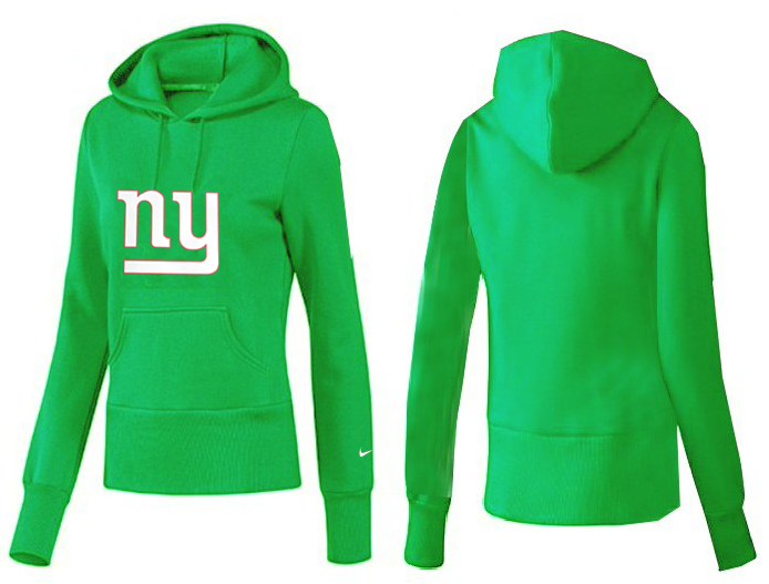 Nike Giants Team Logo Green Women Pullover Hoodies 05.png