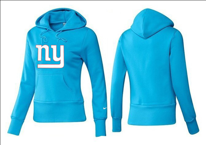 Nike Giants Team Logo L.Blue Women Pullover Hoodies 01.png