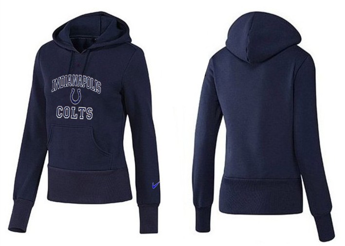 Nike Colts Team Logo D.Blue Women Pullover Hoodies 03 - Click Image to Close