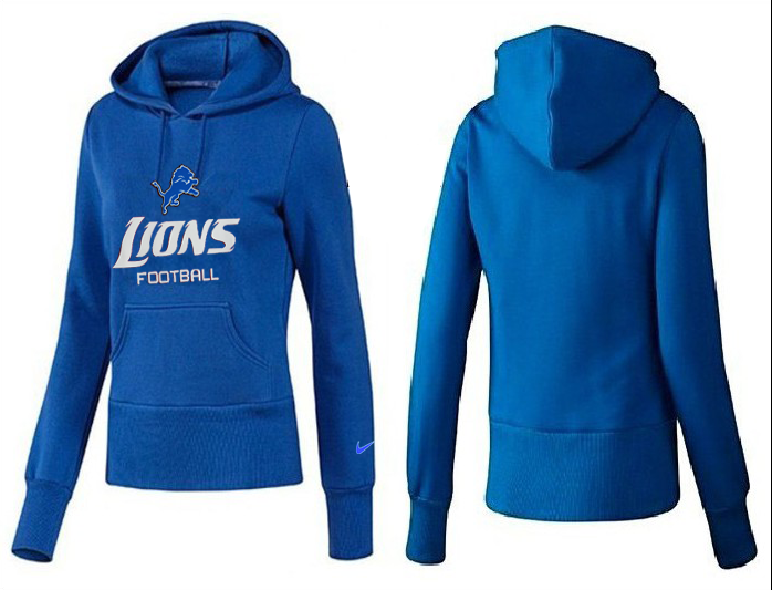Nike Lions Team Logo Blue Women Pullover Hoodies 03.png