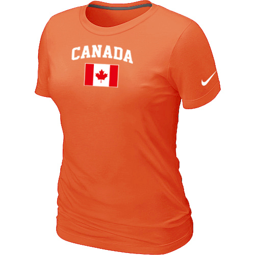 Nike 2014 Olympics Canada Flag Collection Locker Room Women T Shirt Orange Nike 2014 Olympics Canada Flag Collection Locker Room Women T Shirt Orange