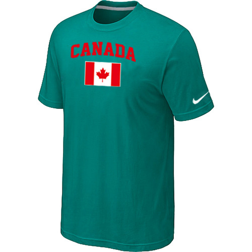 Nike 2014 Olympics Canada Flag Collection Locker Room T Shirt Green