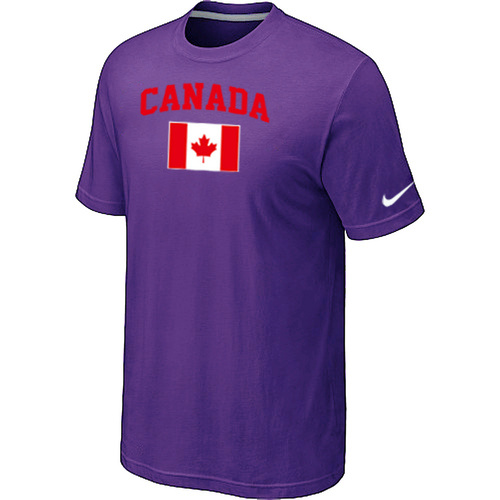 Nike 2014 Olympics Canada Flag Collection Locker Room T Shirt Purple