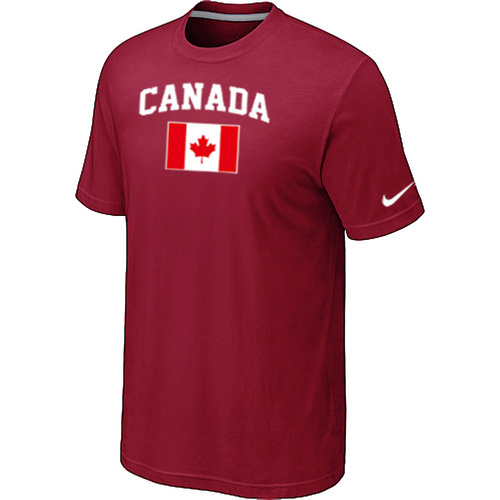 Nike 2014 Olympics Canada Flag Collection Locker Room T Shirt Red
