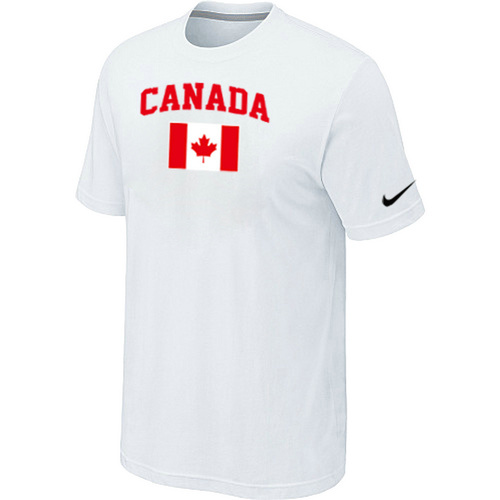 Nike 2014 Olympics Canada Flag Collection Locker Room T Shirt White