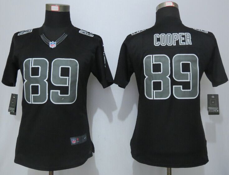Nike Raiders 89 Amari Cooper Impact Black Women Limited Jersey