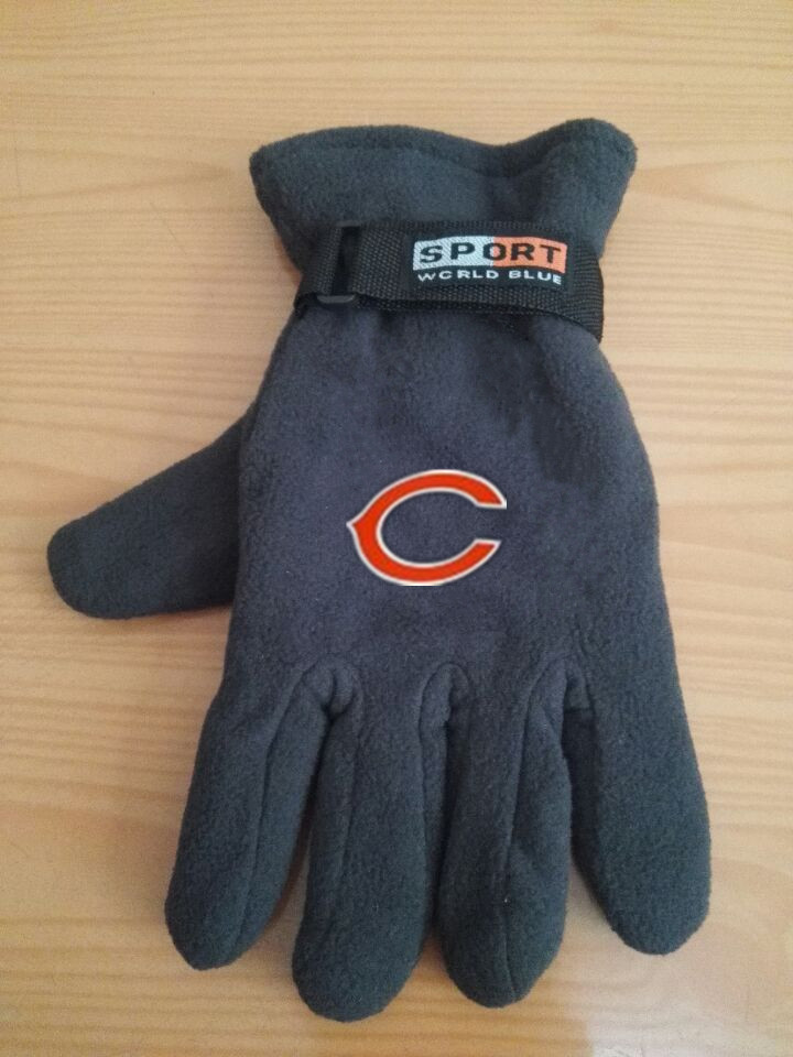Bears Winter Velvet Warm Sports Gloves