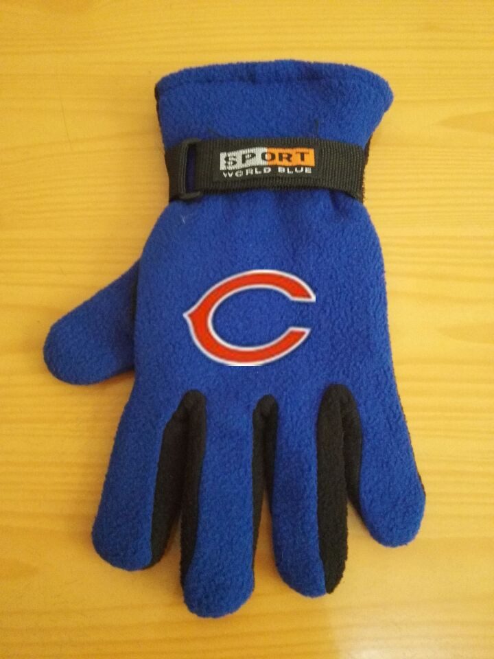 Bears Winter Velvet Warm Sports Gloves2