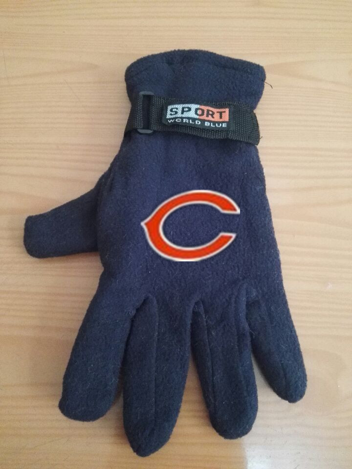 Bears Winter Velvet Warm Sports Gloves3