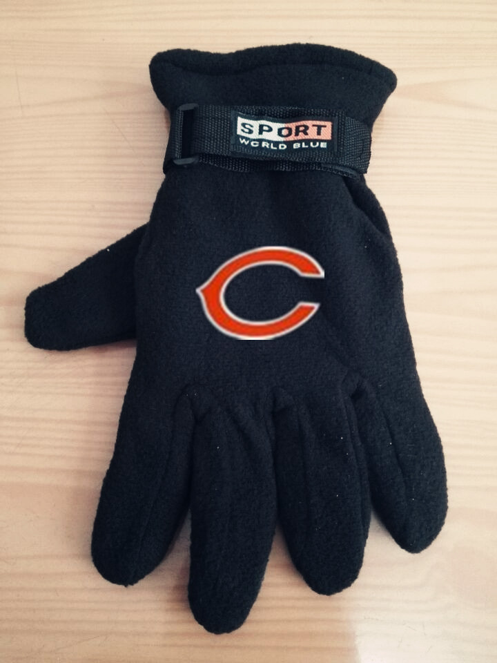 Bears Winter Velvet Warm Sports Gloves5