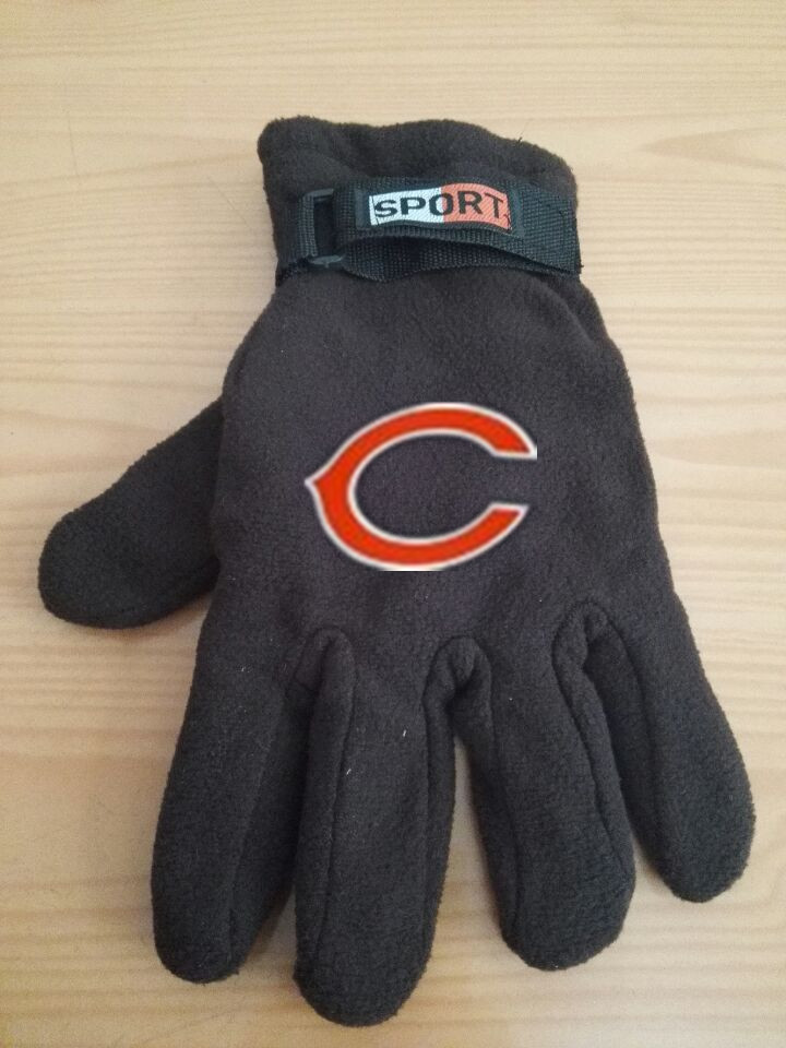 Bears Winter Velvet Warm Sports Gloves6
