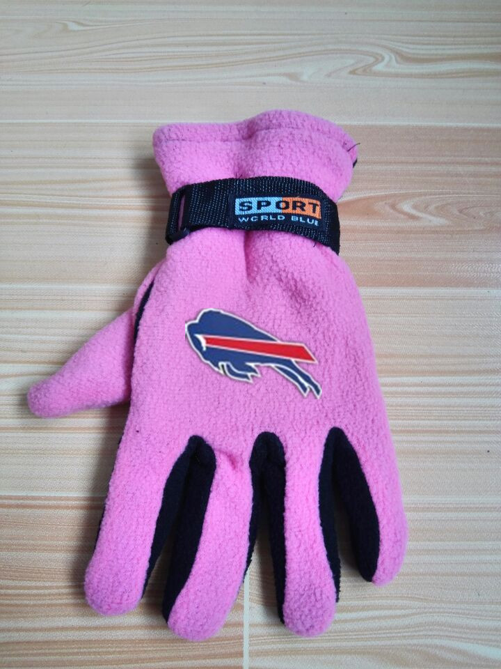 Bills Winter Velvet Warm Sports Gloves4