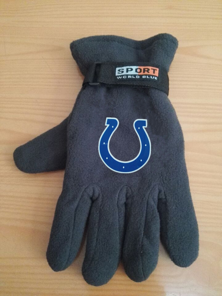 Colts Winter Velvet Warm Sports Gloves