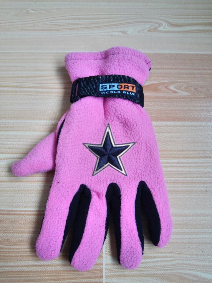 Cowboys Winter Velvet Warm Sports Gloves4