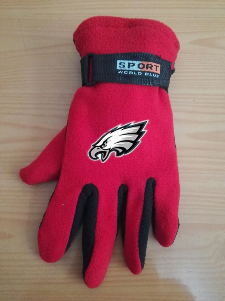 Eagles Winter Velvet Warm Sports Gloves6