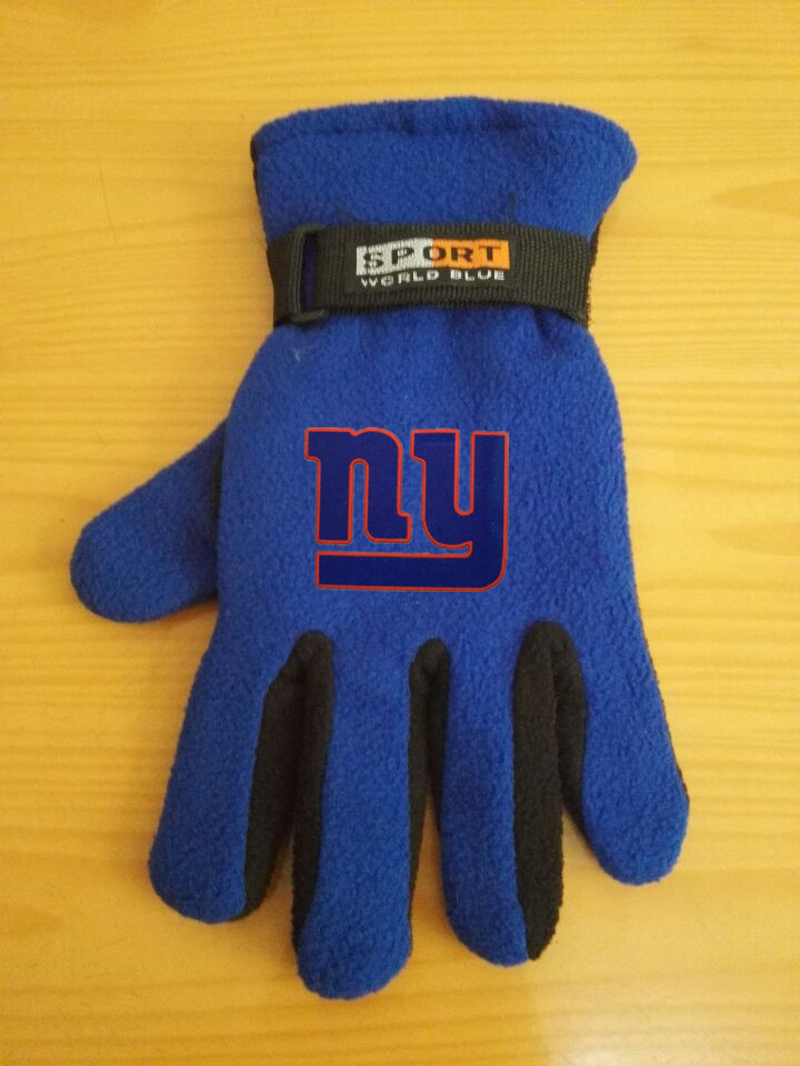 Giants Winter Velvet Warm Sports Gloves2